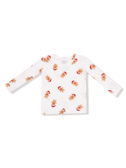 LONG SLEEVE LOUNGEWEAR SET X GINGERBREAD