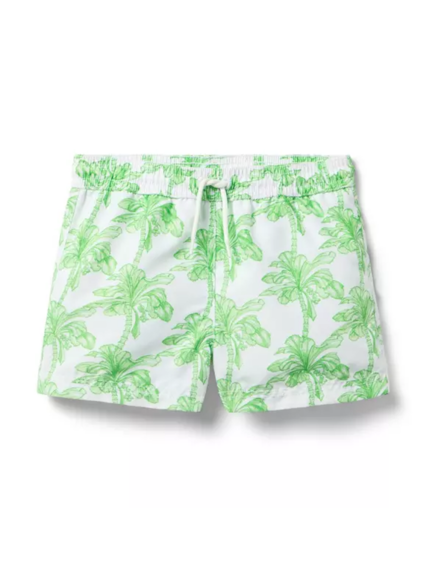 RECYCLED FLORAL SWIM TRUNKS X PALM TREE