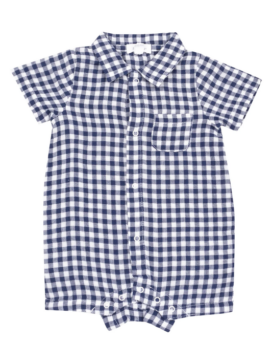 BUTTON DOWN POLO SHORTIE