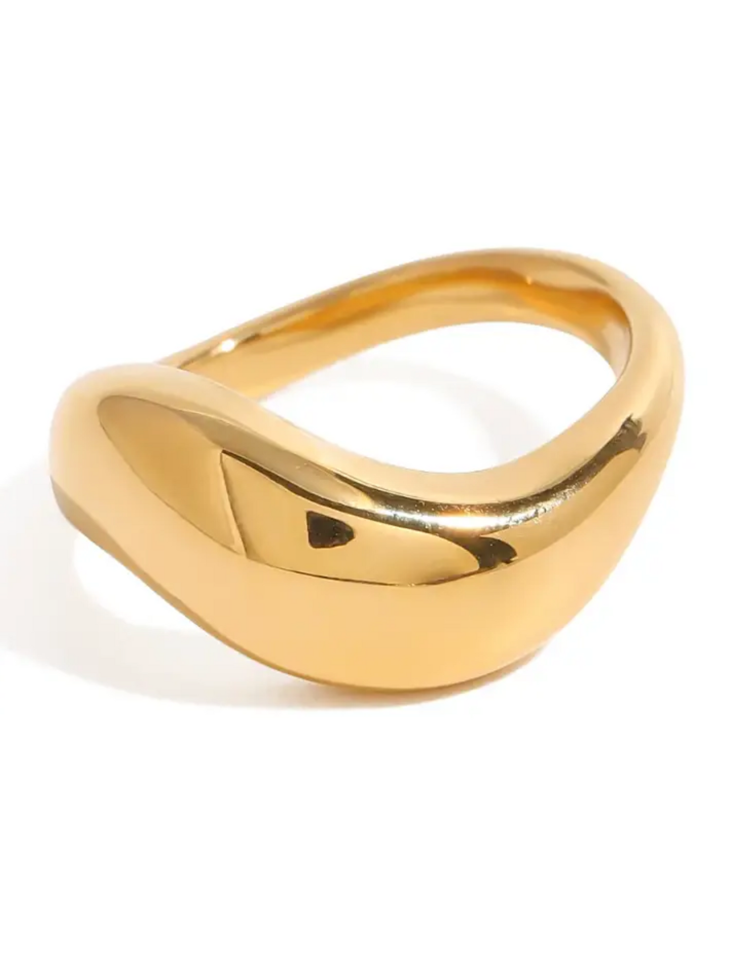 CURVED STACKING RING