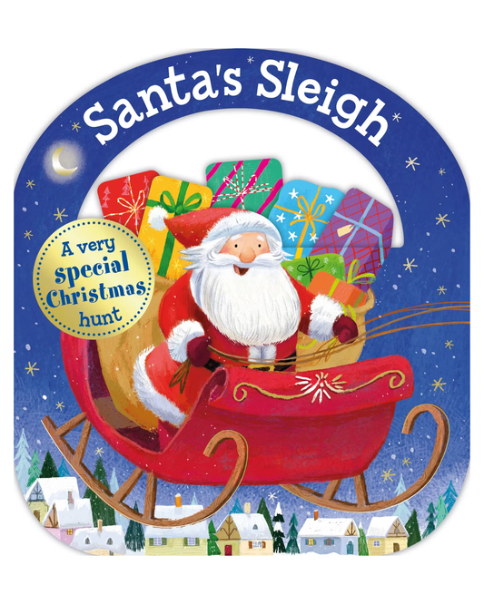 SANTA'S SLEIGH CARRY-ALONG TAB BOOK