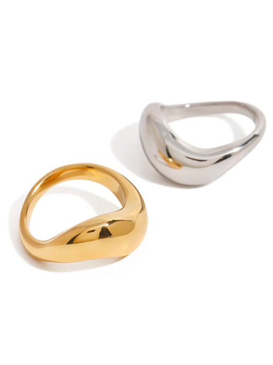 CURVED STACKING RING