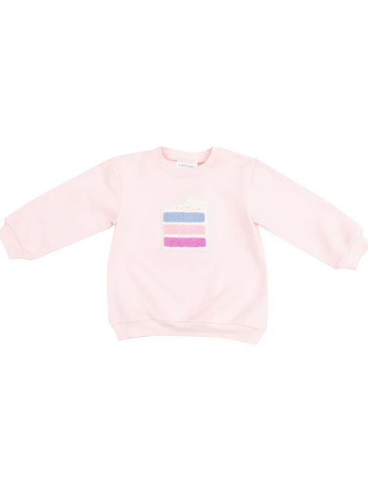 OVERSIZE FRENCH TERRY SWEATSHIRT X BIRTHDAY CAKE