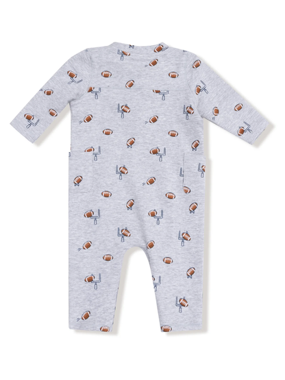 UNI ROMPER X FRENCH TERRY SPORT - FOOTBALL FIELD GOAL