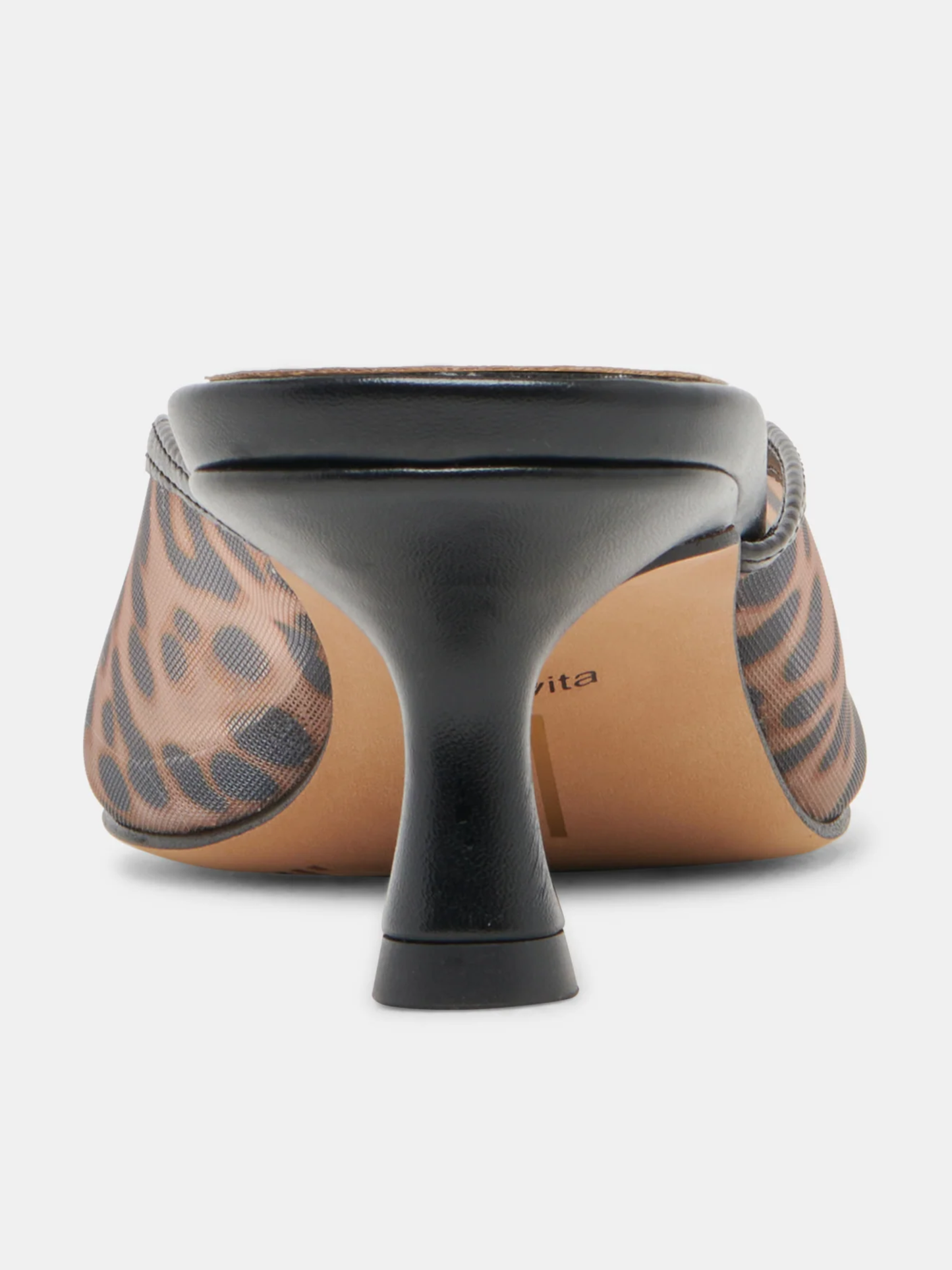 DOLCE VITA CLEO HEEL X LEOPARD MESH