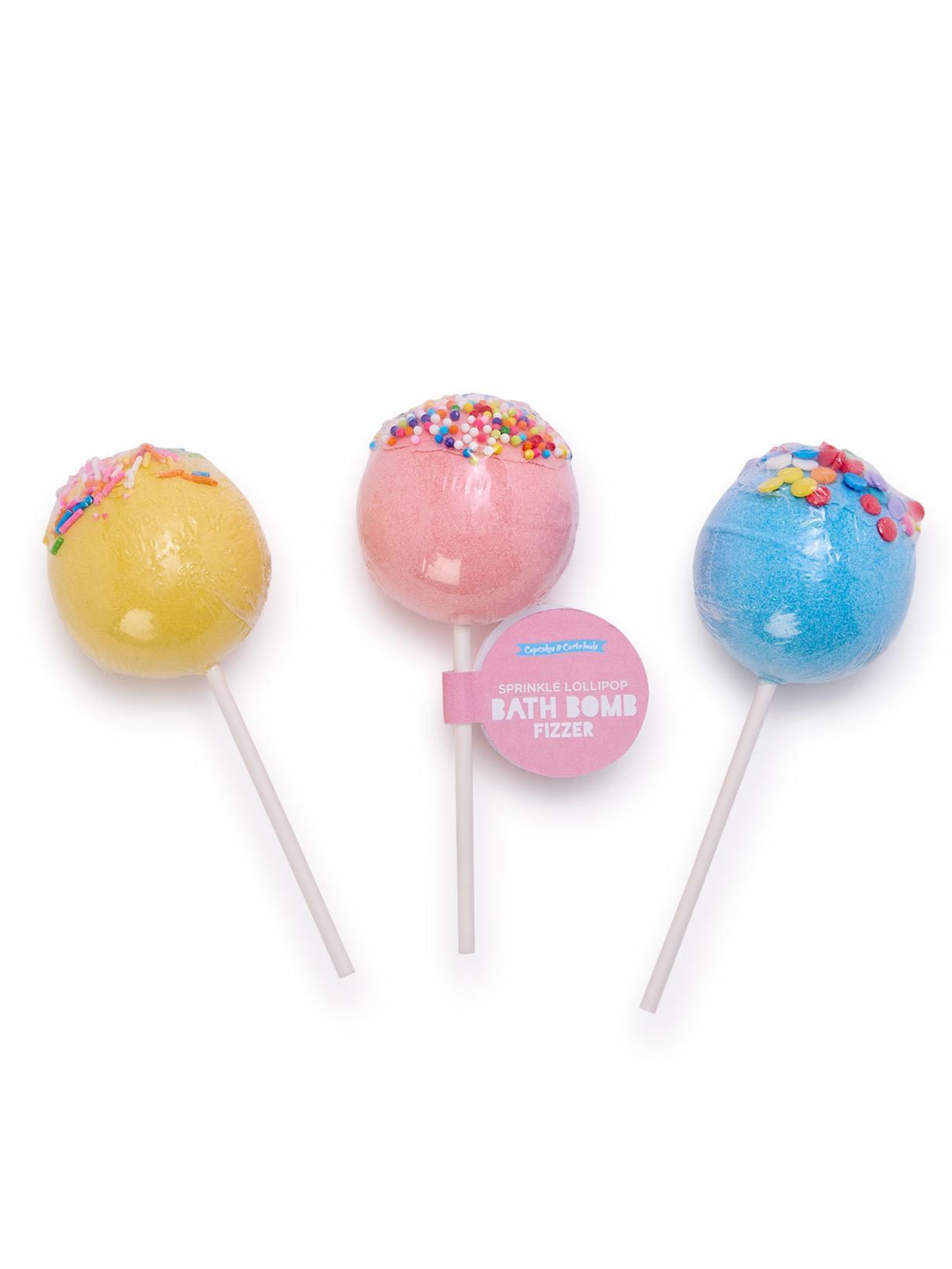 SPRINKLE LOLLIPOP BATH BOMB FIZZER