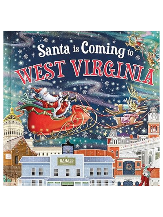 SANTA IS COMING TO WEST VIRGINIA BOOK