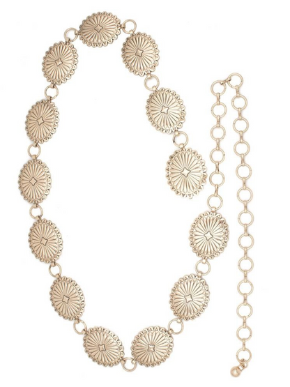 RODEO LINKS METAL CHAIN BELT