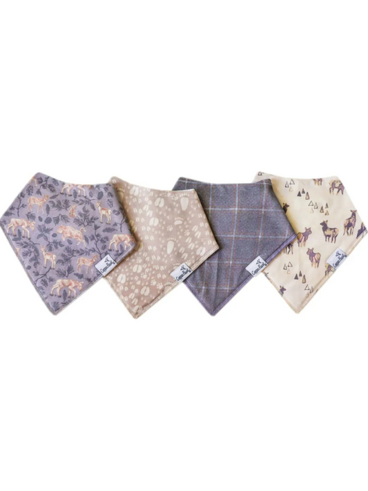 COPPER PEARL BANDANA BIBS TIMBER