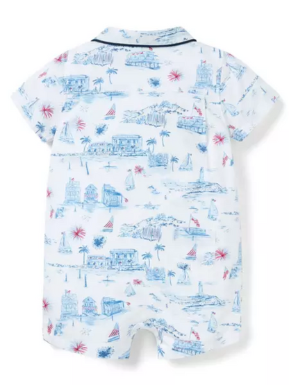 AMERICANA TOILE ROMPER
