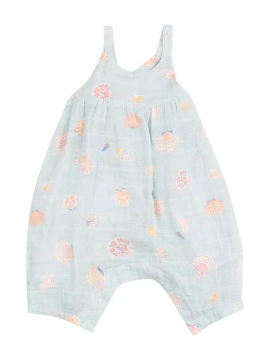 TIE BACK ROMPER X PRETTY SEASHELLS