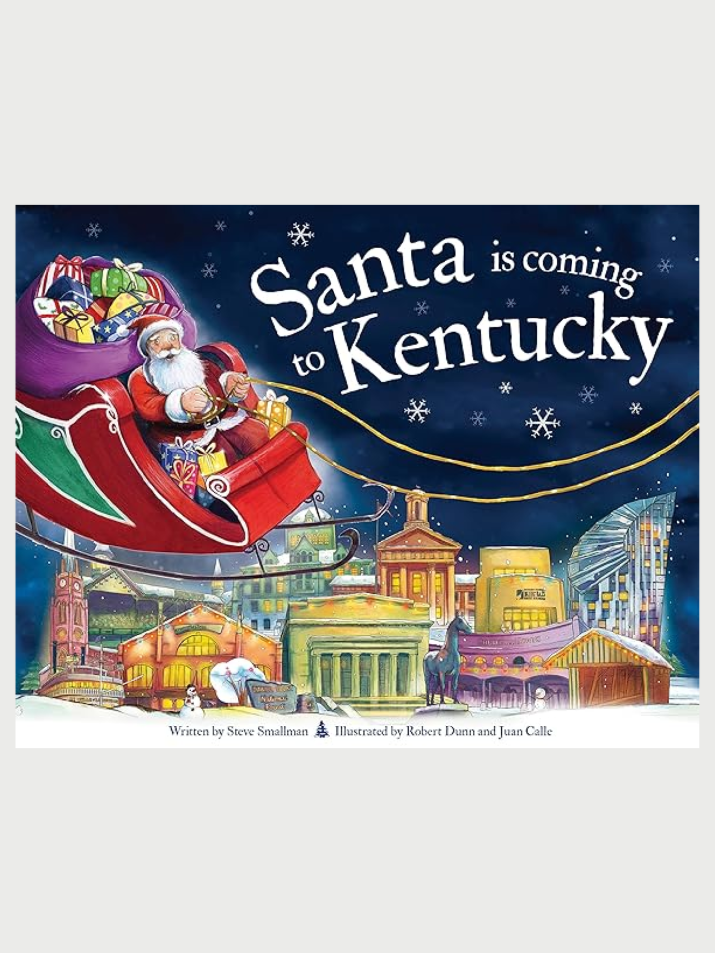 SANTA IS COMING TO KENTUCKY BOOK