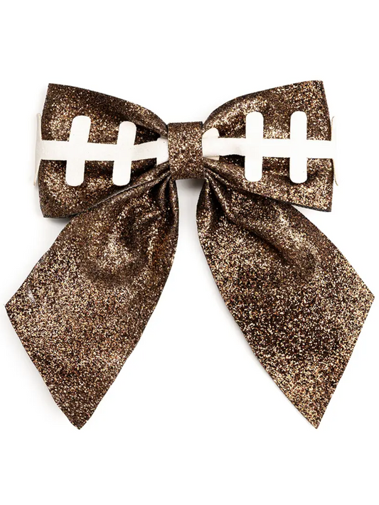 HUDDLE UP FOOTBALL BOW CLIP