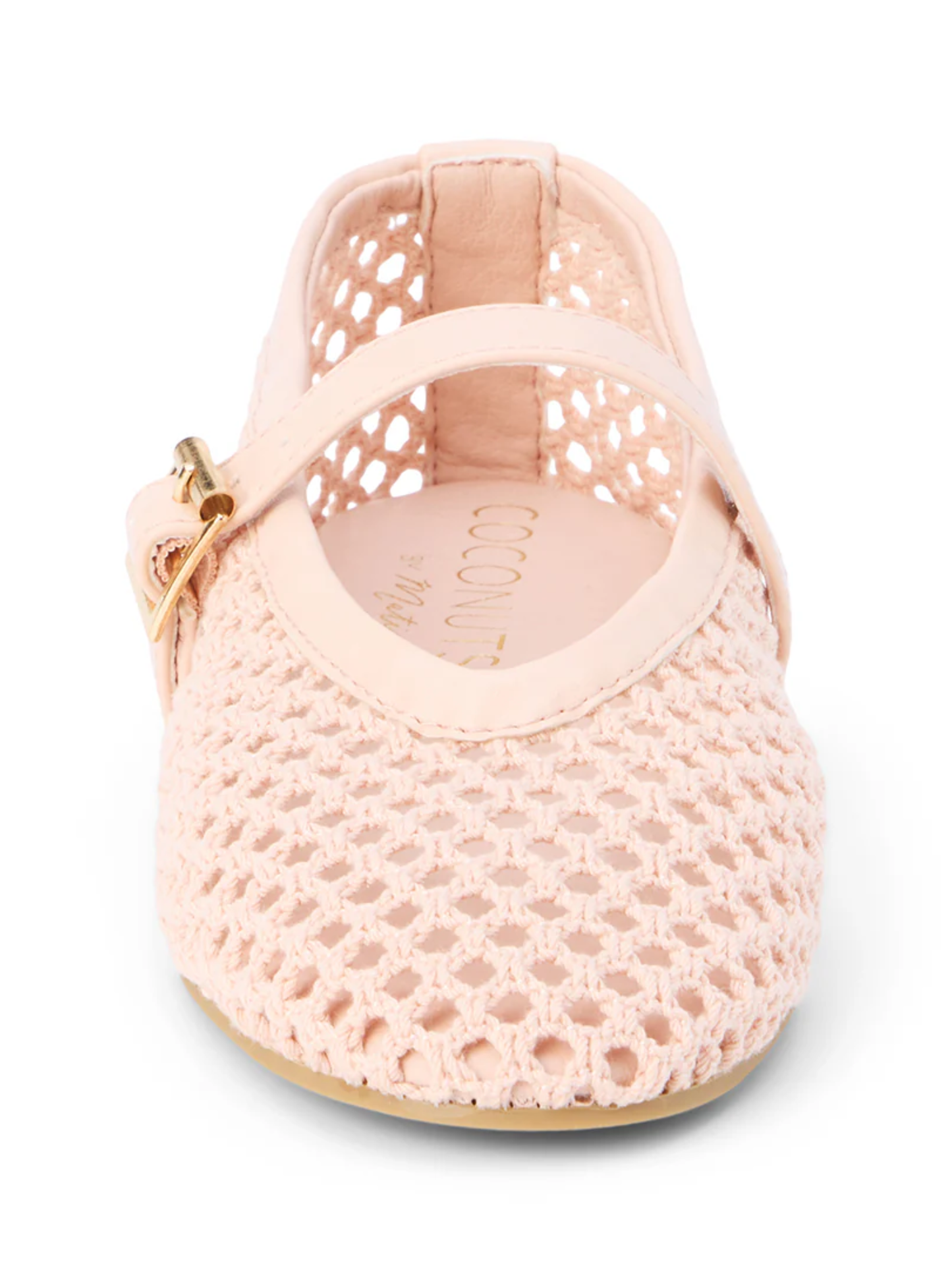 IT GIRL MESH BALLET FLAT X POWDER PINK