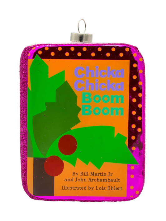 CHICKA CHICKA BOOM BOOM BOOK ORNAMENT