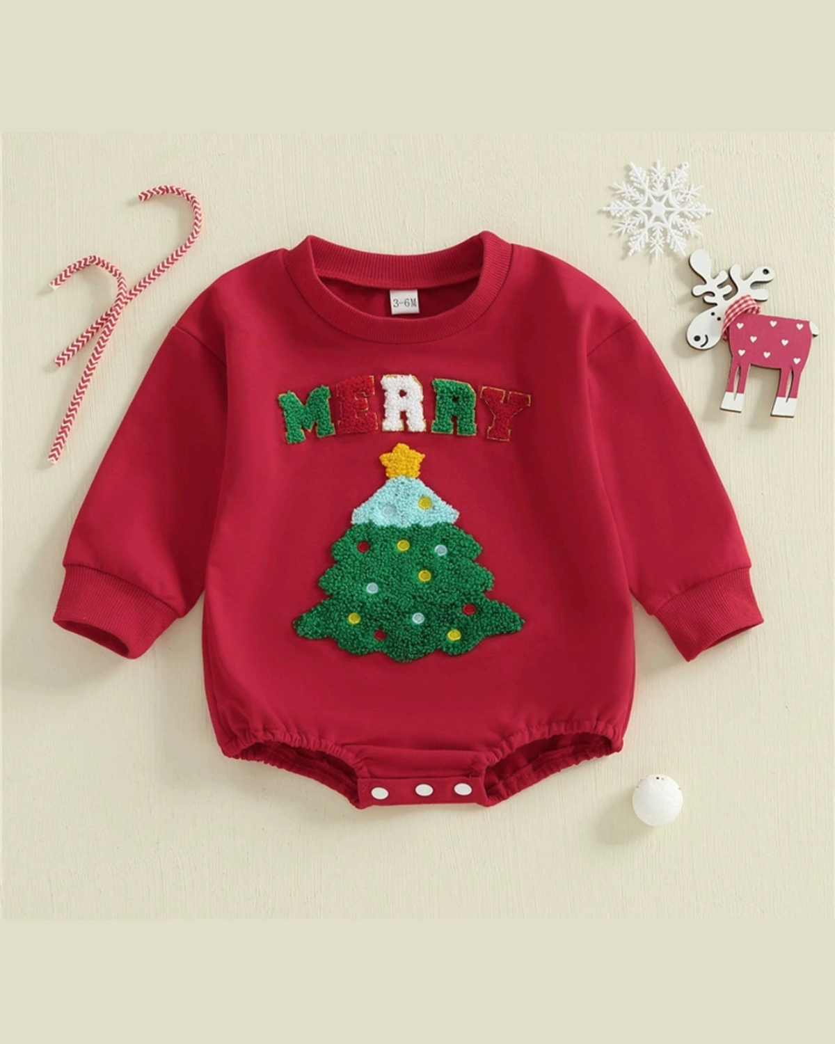 MERRY & BRIGHT ROMPER