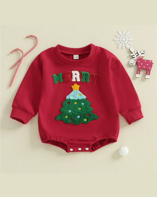 MERRY & BRIGHT ROMPER