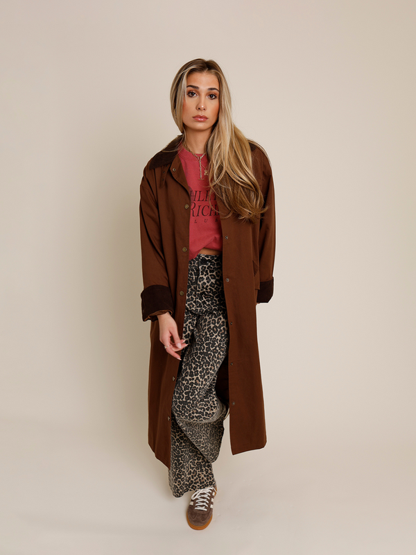 ELIZABETH LONG BARN COAT
