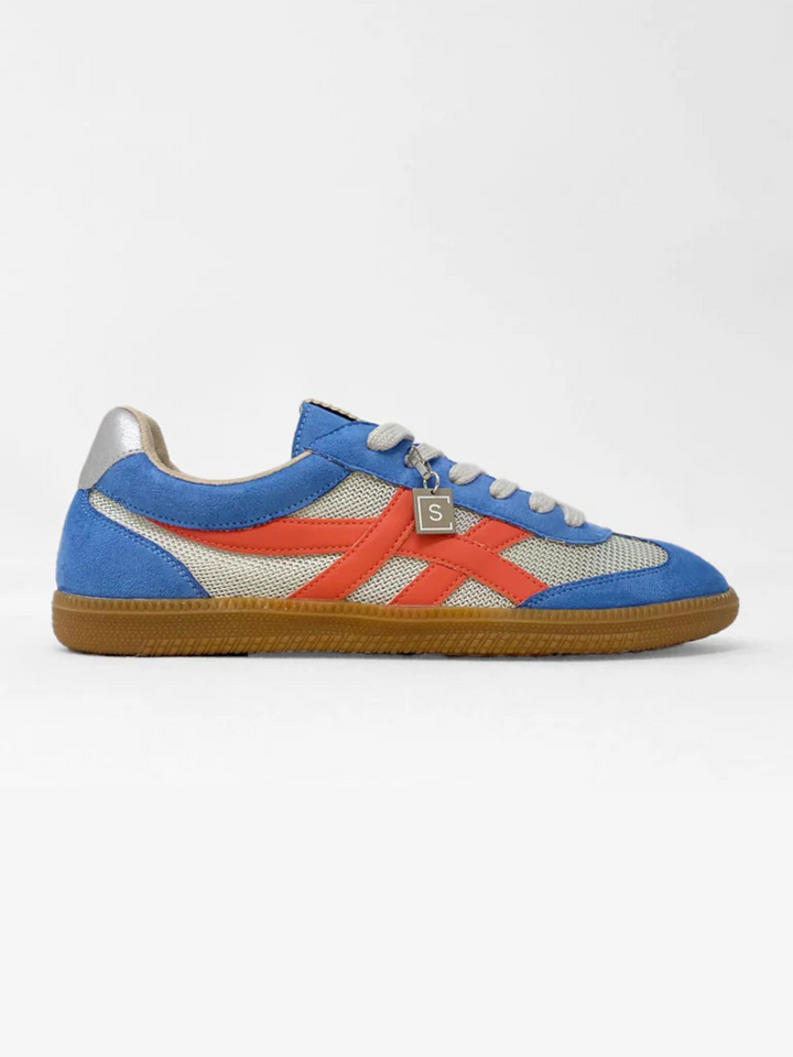 SHU SHOP SASHA BLUE SUEDE SNEAKER