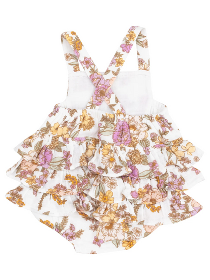 RUFFLE SUNSUIT X ANNA MAY FLORAL