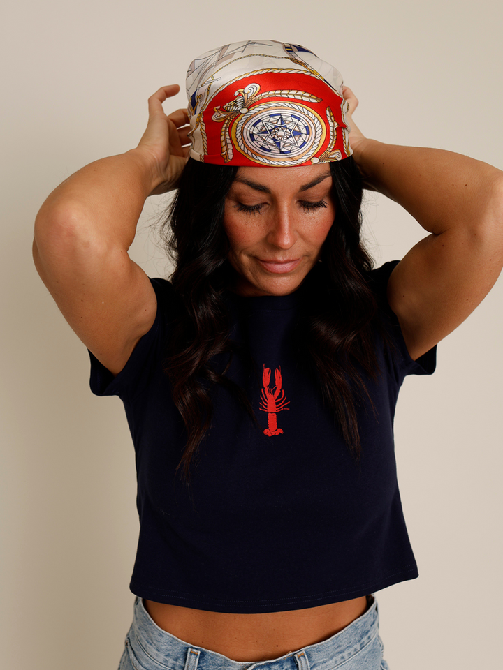 PINCH ME LOBSTER BABY TEE