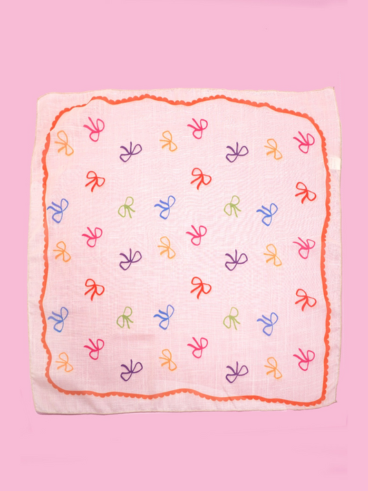 BOWS AND BOWS SCARF