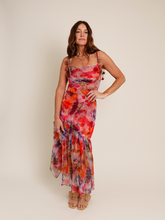 POPPY SHEER MAXI DRESS