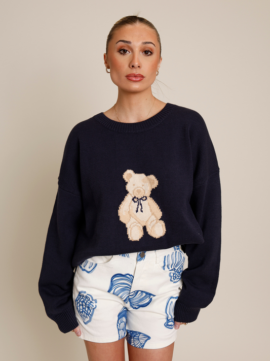 BEAR-Y CUTE KNIT SWEATER