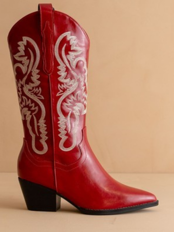 THE RED-HOT COWGIRL BOOT