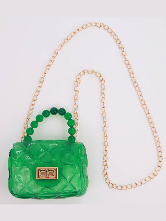 JELLY PURSE X GREEN