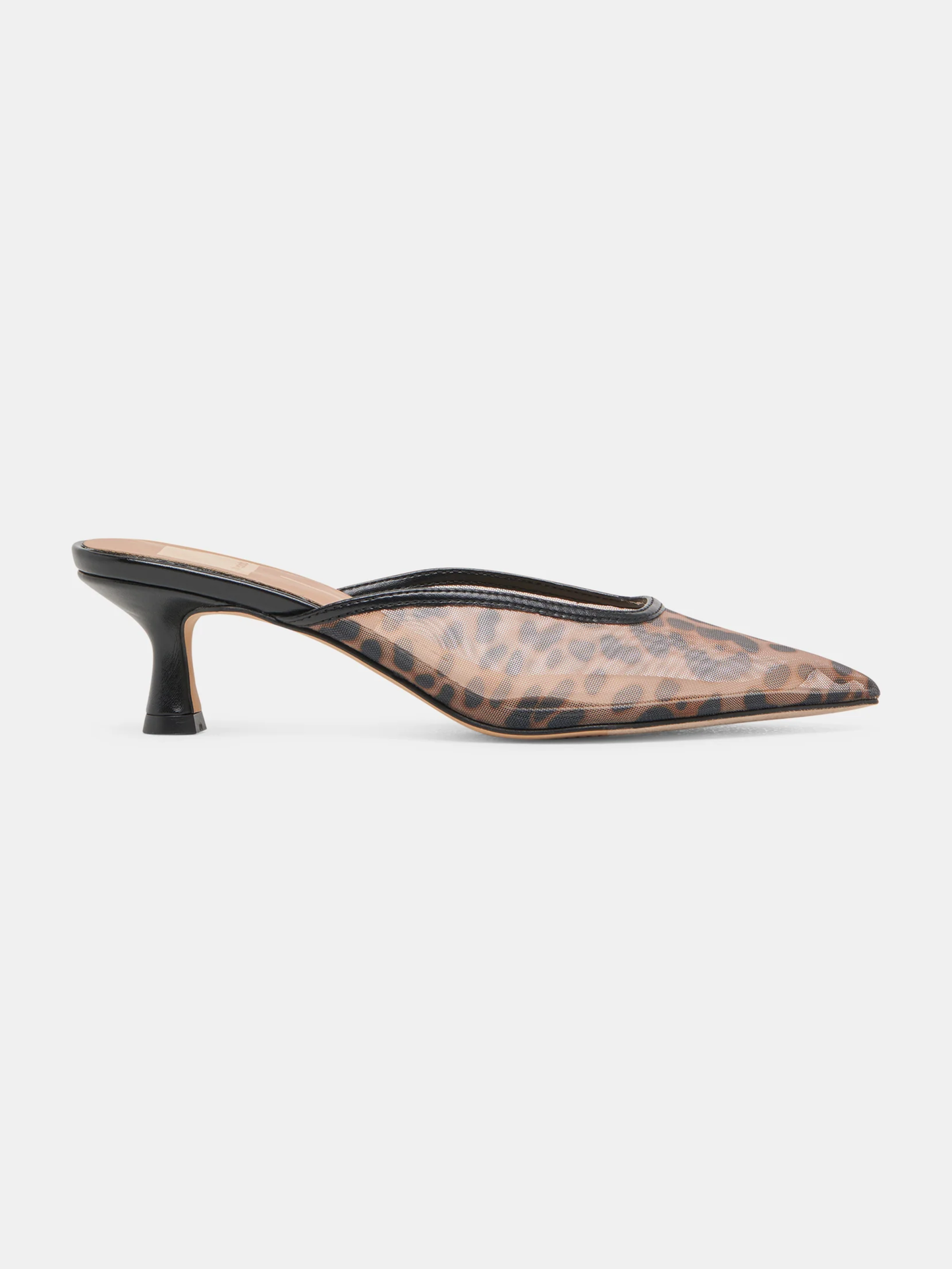 DOLCE VITA CLEO HEEL X LEOPARD MESH