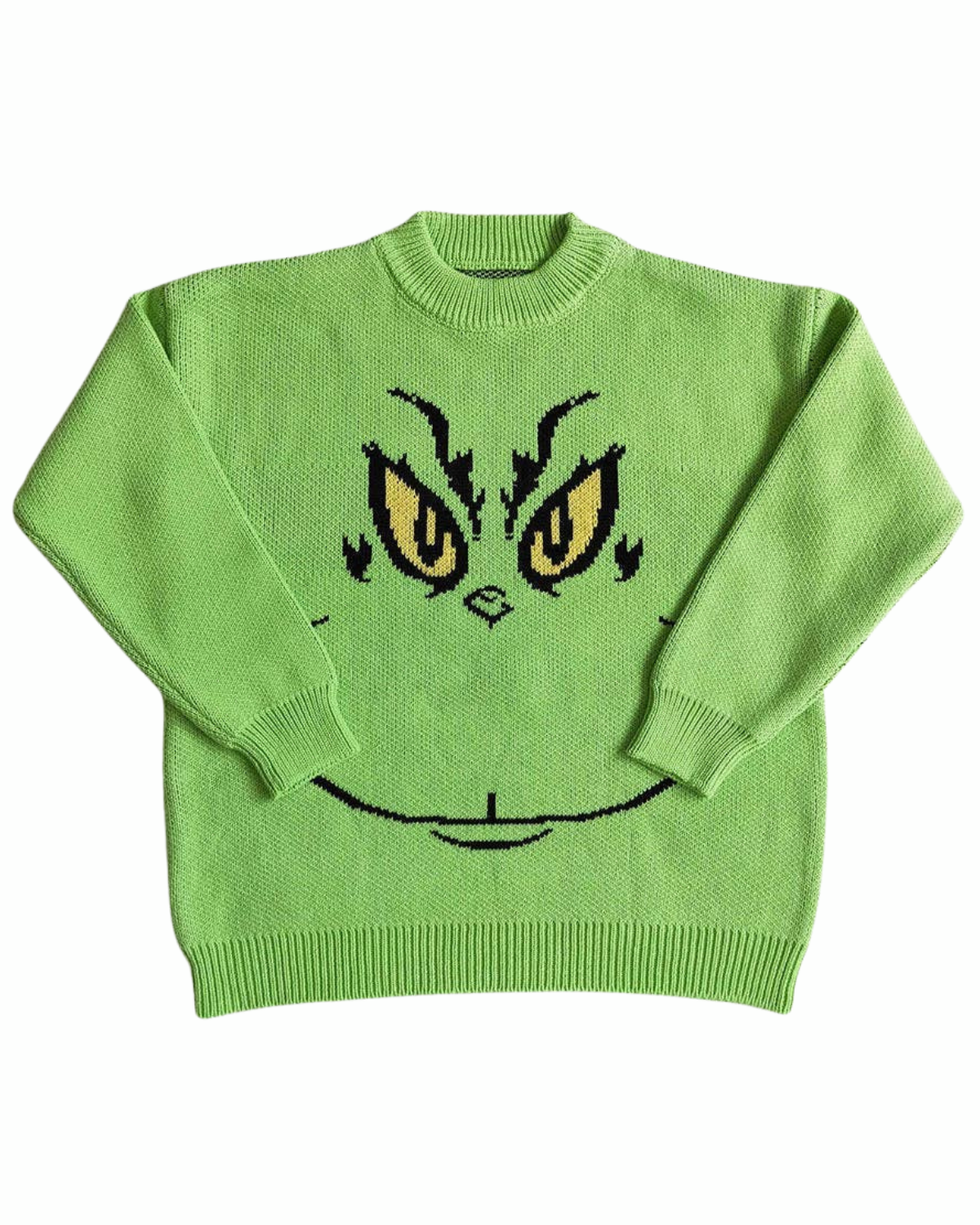 kids green grinch christmas sweater
