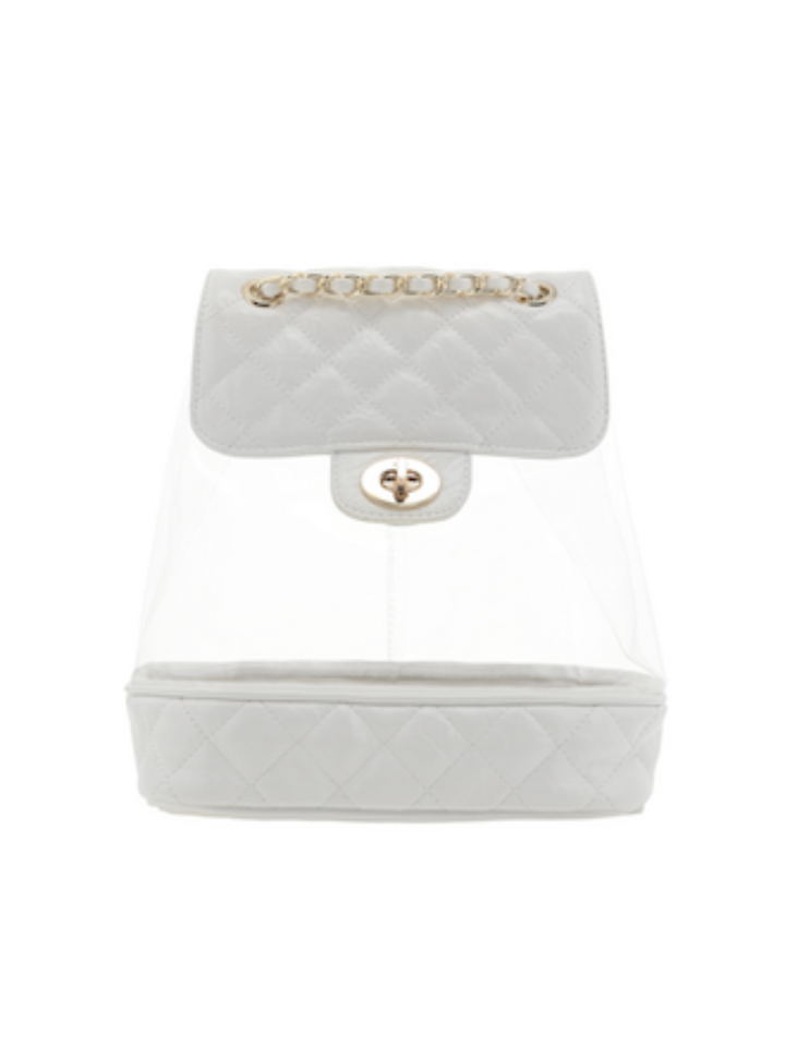 BILLINI CASSIE QUILTED CLEAR BACKPACK - THE HIP EAGLE BOUTIQUE