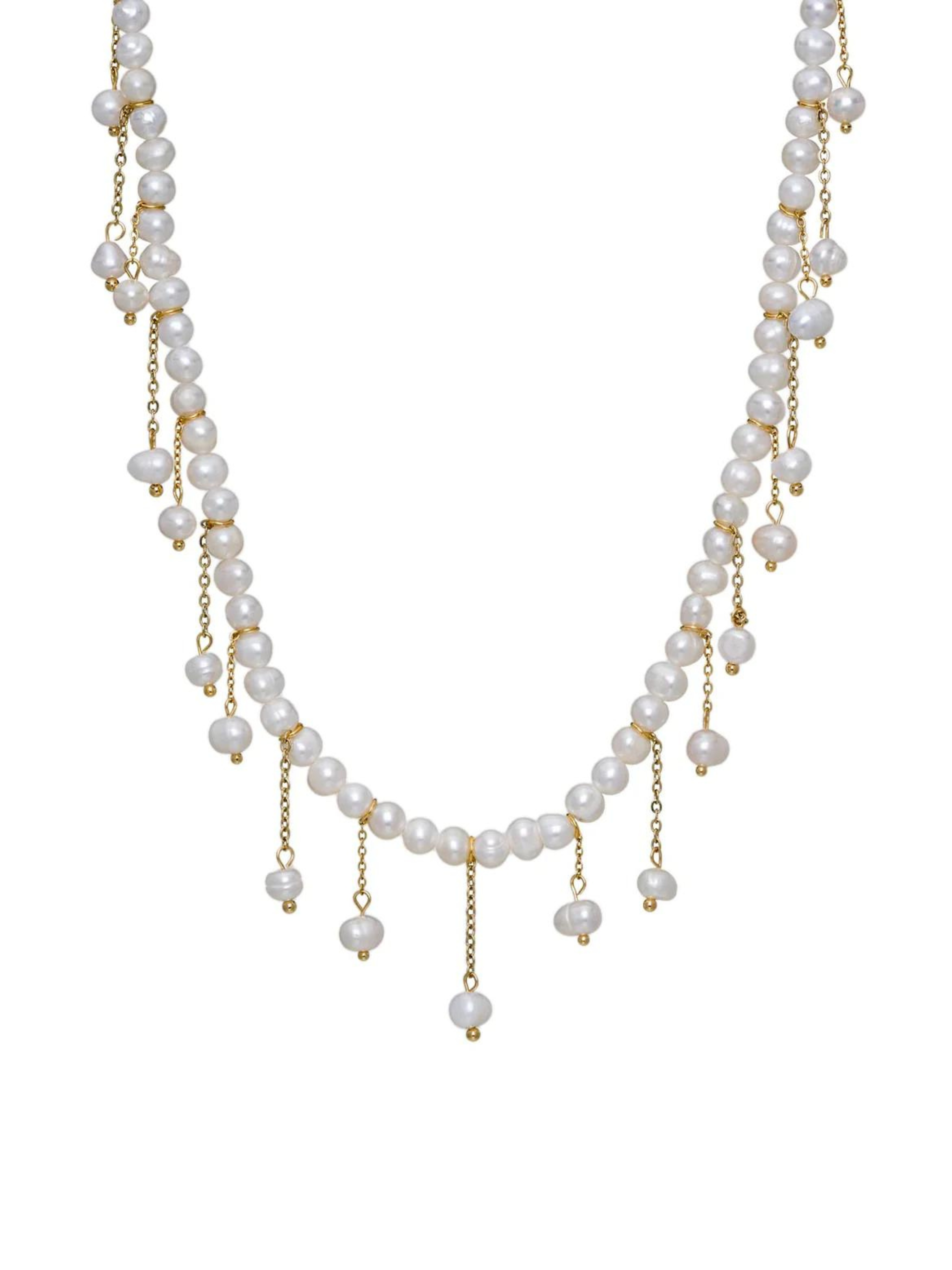 BRACHA JEWELRY MARIBEL PEARL NECKLACE THE HIP EAGLE BOUTIQUE The