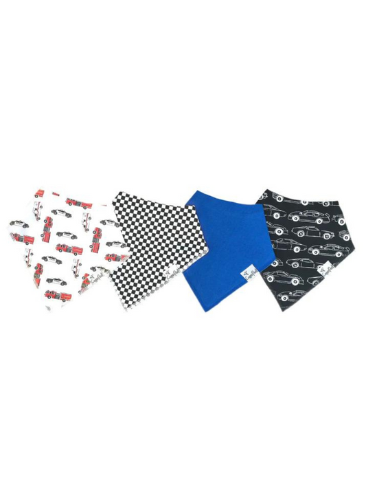 COPPER PEARL BANDANA BIBS IN NASH - THE LITTLE EAGLE BOUTIQUE