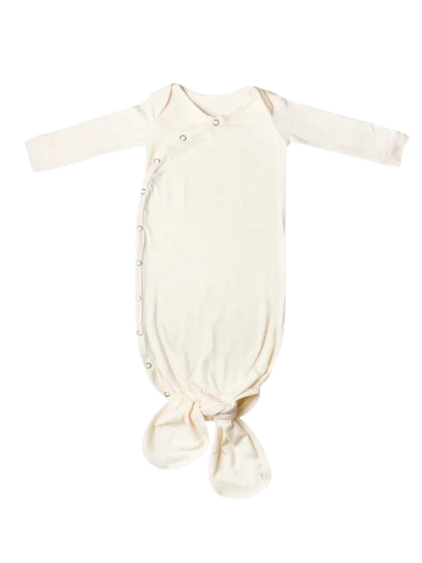 COPPER PEARL NEWBORN KNOTTED GOWN IN YUMA - THE LITTLE EAGLE BOUTIQUE