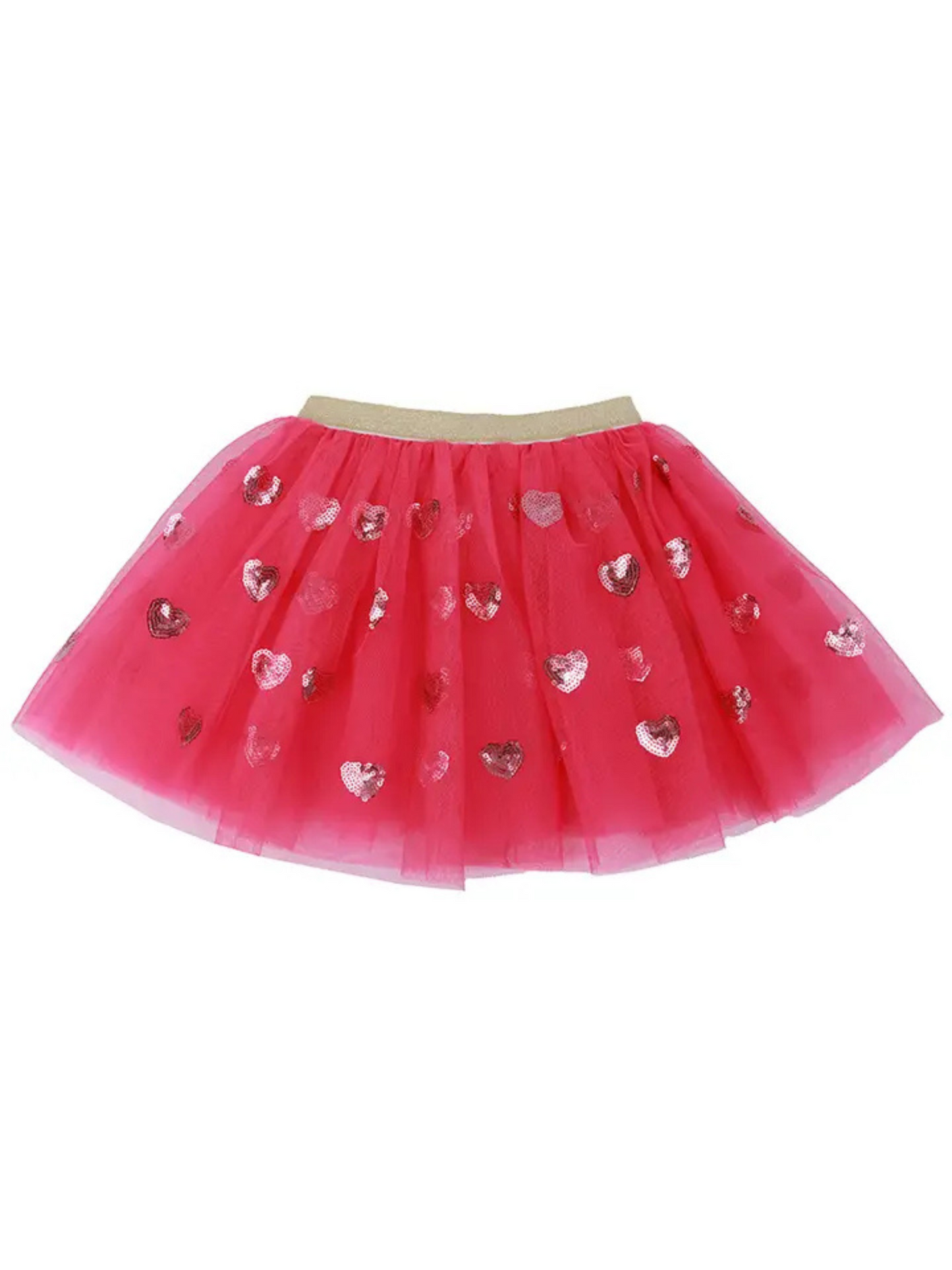 HOT PINK HEART TUTU