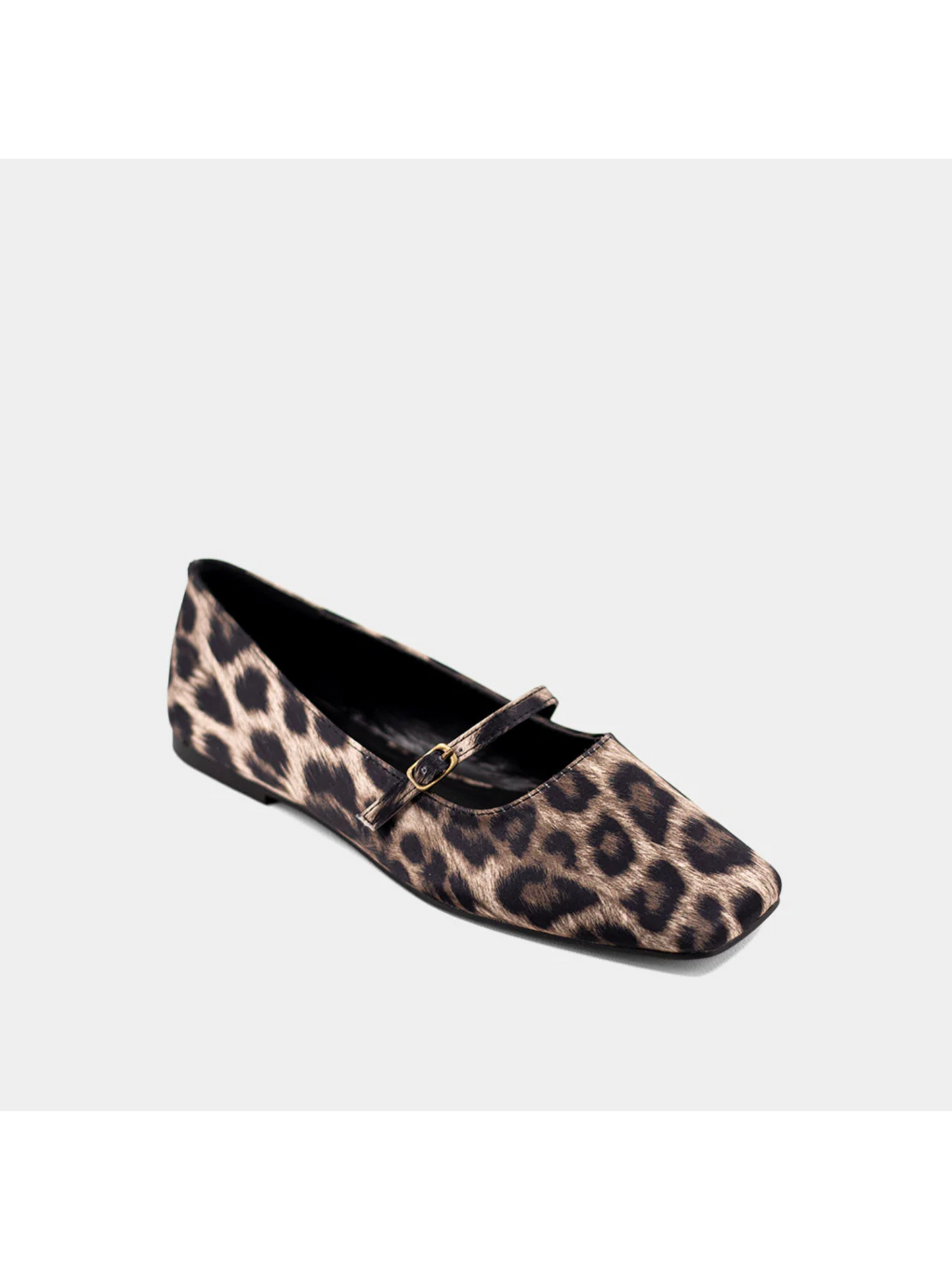 ADELE LEOPARD PRINT FLAT