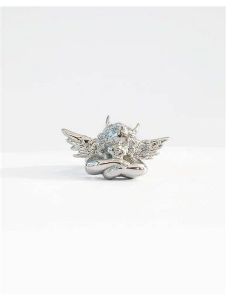 BOYS LIE CHERUB LOGO RING