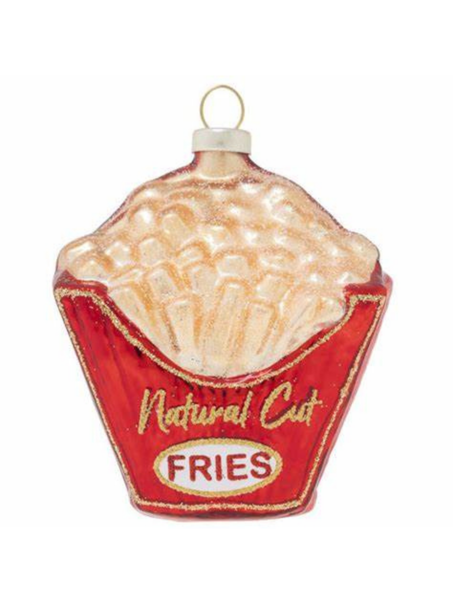 NATURAL CUT FRIES ORNAMENT