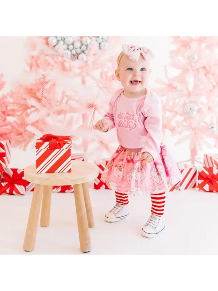 PINK VINTAGE SANTA TUTU