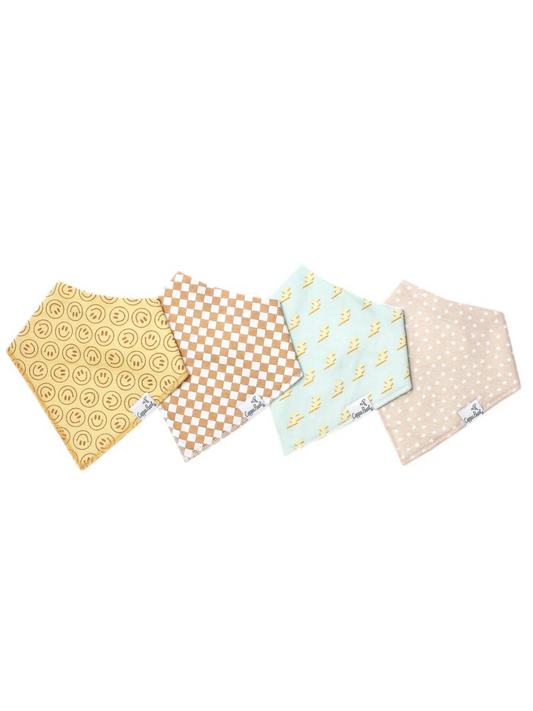 COPPER PEARL BANDANA BIBS IN VANCE