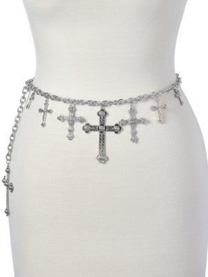 CROSS CHAIN BELT