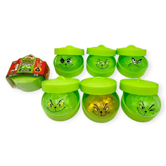 GLITTER CHRISTMAS GRINCH MYSTERY SQUISHY DUMPLING