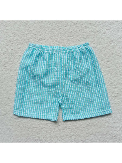 SEERSUCKER PLAID SHORTS