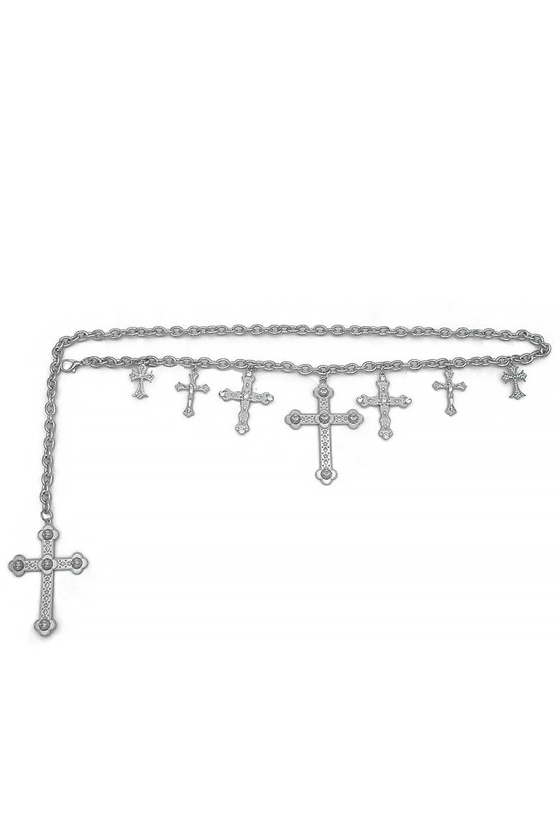 【Three Times】24SS tht cross chain belt CROSS CHAIN BELT – The Hip Eagle