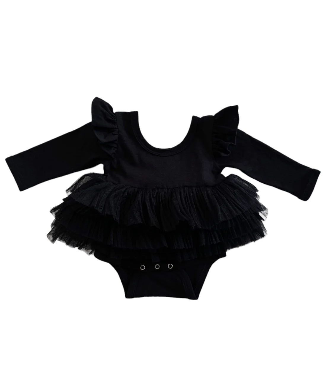 ORGANIC LONG SLEEVE TUTU BODYSUIT