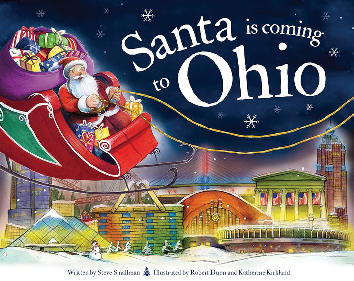 SANTA IS COMING TO OHIO BOOK