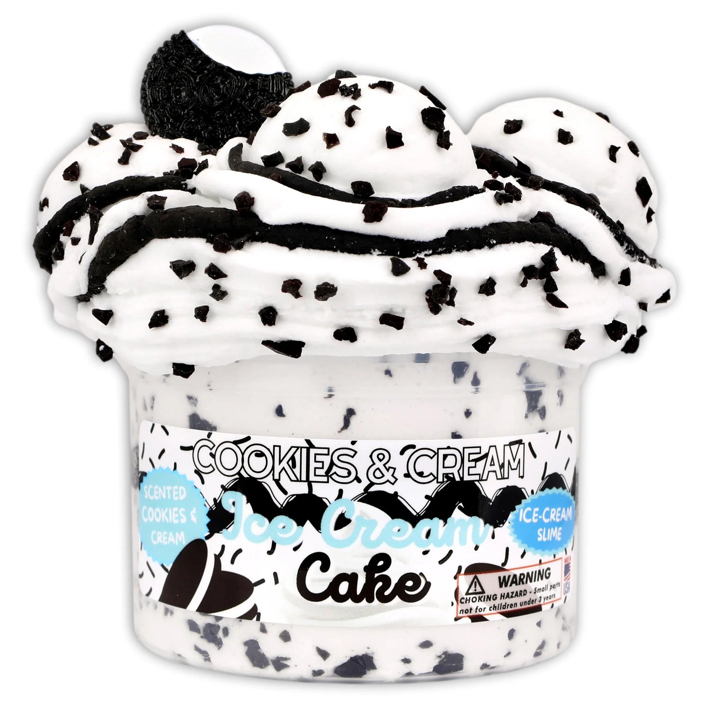 DOPE SLIMES X COOKIES & CREAM ICE CREAM CAKE
