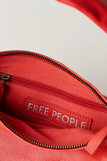 FREE PEOPLE ALEXA SHOULDER BAG X RED